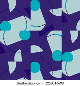 Abstract vector background. Colorful halftone illustration pattern