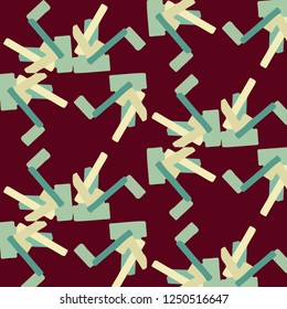 Abstract vector background. Colorful halftone illustration pattern