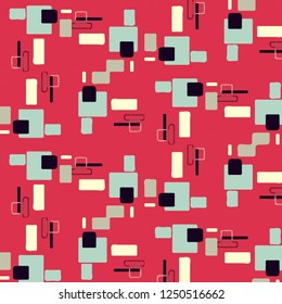 Abstract vector background. Colorful halftone illustration pattern