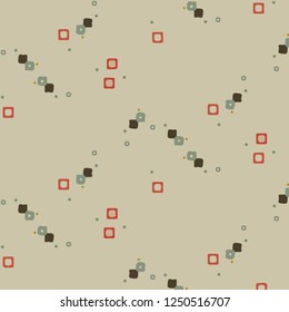 Abstract vector background. Colorful halftone illustration pattern