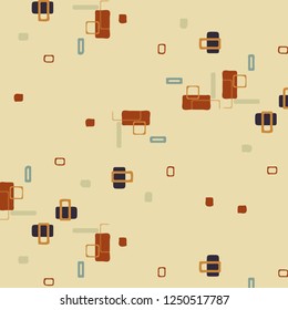 Abstract vector background. Colorful halftone illustration pattern