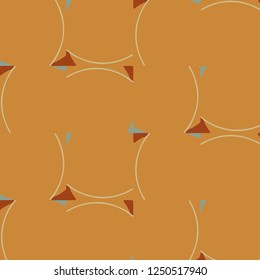 Abstract vector background. Colorful halftone illustration pattern