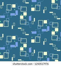 Abstract vector background. Colorful halftone illustration pattern