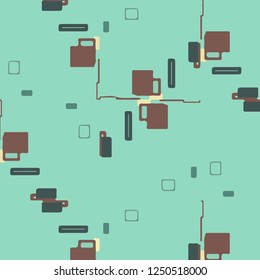 Abstract vector background. Colorful halftone illustration pattern