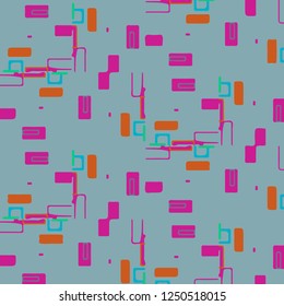 Abstract vector background. Colorful halftone illustration pattern