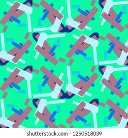 Abstract vector background. Colorful halftone illustration pattern