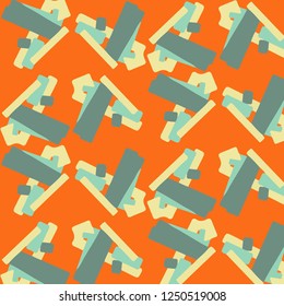 Abstract vector background. Colorful halftone illustration pattern