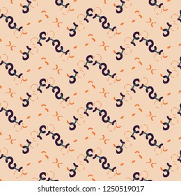 Abstract vector background. Colorful halftone illustration pattern