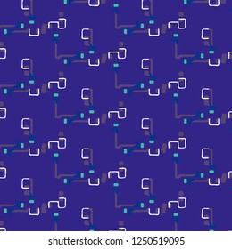 Abstract vector background. Colorful halftone illustration pattern
