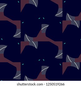 Abstract vector background. Colorful halftone illustration pattern