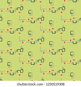 Abstract vector background. Colorful halftone illustration pattern