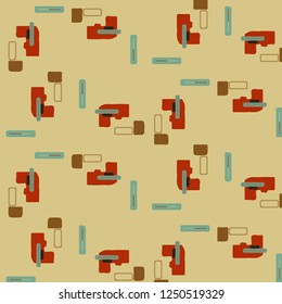 Abstract vector background. Colorful halftone illustration pattern