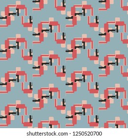 Abstract vector background. Colorful halftone illustration pattern