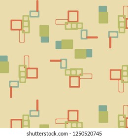 Abstract vector background. Colorful halftone illustration pattern