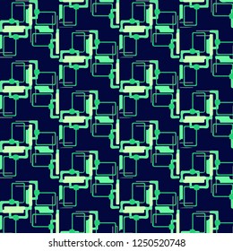 Abstract vector background. Colorful halftone illustration pattern