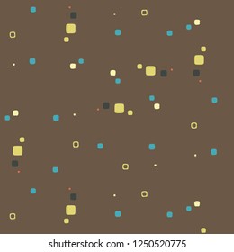 Abstract vector background. Colorful halftone illustration pattern