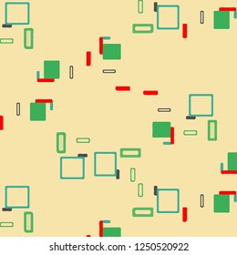 Abstract vector background. Colorful halftone illustration pattern