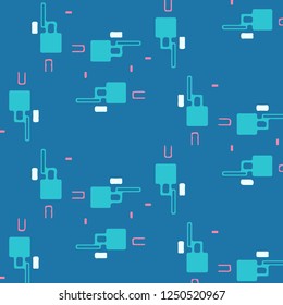 Abstract vector background. Colorful halftone illustration pattern