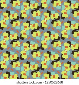 Abstract vector background. Colorful halftone illustration pattern