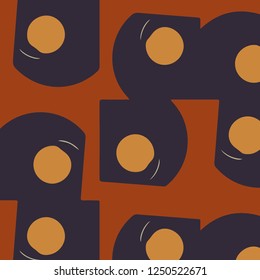 Abstract vector background. Colorful halftone illustration pattern