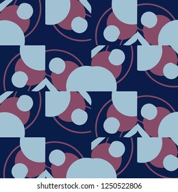 Abstract vector background. Colorful halftone illustration pattern