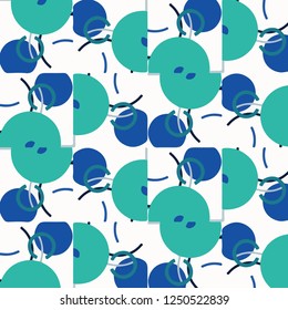 Abstract vector background. Colorful halftone illustration pattern