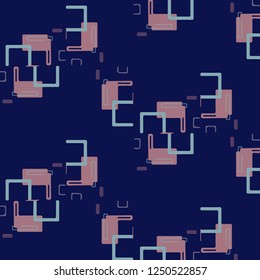 Abstract vector background. Colorful halftone illustration pattern