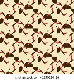 Abstract vector background. Colorful halftone illustration pattern