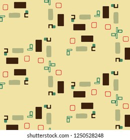 Abstract vector background. Colorful halftone illustration pattern