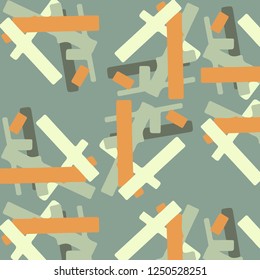 Abstract vector background. Colorful halftone illustration pattern