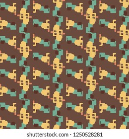 Abstract vector background. Colorful halftone illustration pattern