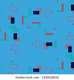 Abstract vector background. Colorful halftone illustration pattern