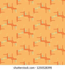 Abstract vector background. Colorful halftone illustration pattern