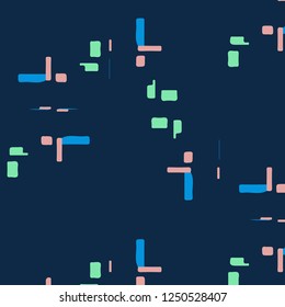 Abstract vector background. Colorful halftone illustration pattern
