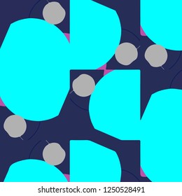 Abstract vector background. Colorful halftone illustration pattern