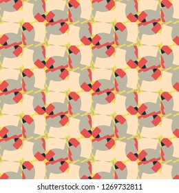 Abstract vector background. Colorful halftone illustration pattern