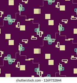 Abstract vector background. Colorful halftone illustration pattern