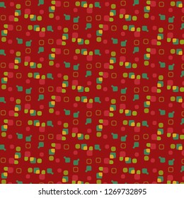 Abstract vector background. Colorful halftone illustration pattern