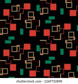 Abstract vector background. Colorful halftone illustration pattern