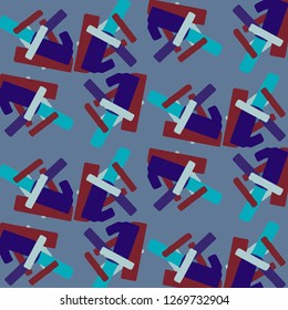 Abstract vector background. Colorful halftone illustration pattern