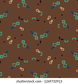 Abstract vector background. Colorful halftone illustration pattern