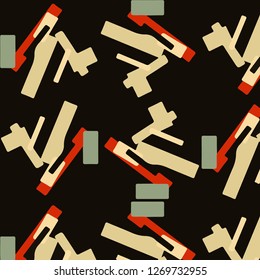 Abstract vector background. Colorful halftone illustration pattern