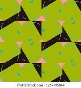 Abstract vector background. Colorful halftone illustration pattern