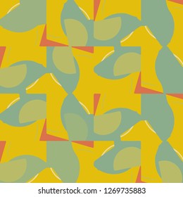 Abstract vector background. Colorful halftone illustration pattern