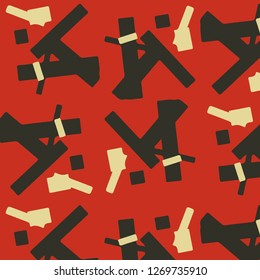 Abstract vector background. Colorful halftone illustration pattern