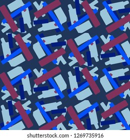 Abstract vector background. Colorful halftone illustration pattern