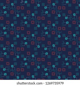 Abstract vector background. Colorful halftone illustration pattern