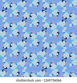 Abstract vector background. Colorful halftone illustration pattern