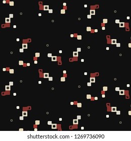 Abstract vector background. Colorful halftone illustration pattern