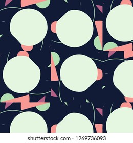 Abstract vector background. Colorful halftone illustration pattern